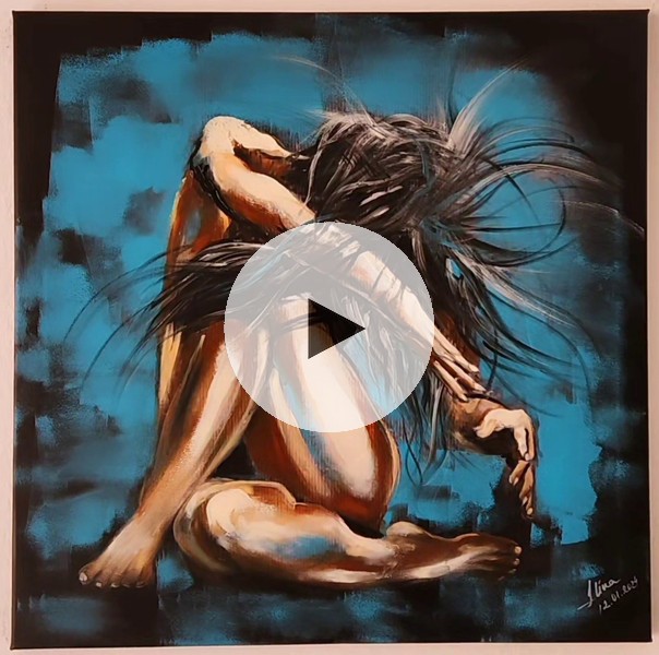 ArteDiAlina.com painting: Hidden Passion